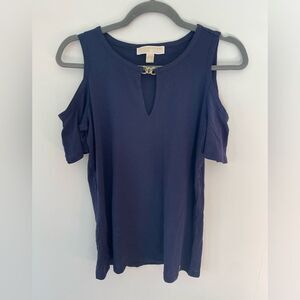 NWOT MICHAEL Michael Kors Cold-Shoulder size small